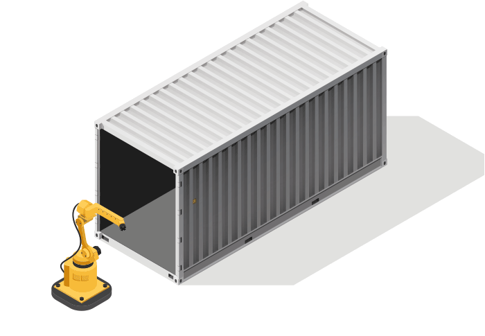 Schaubild: Einlagerung Maschinen